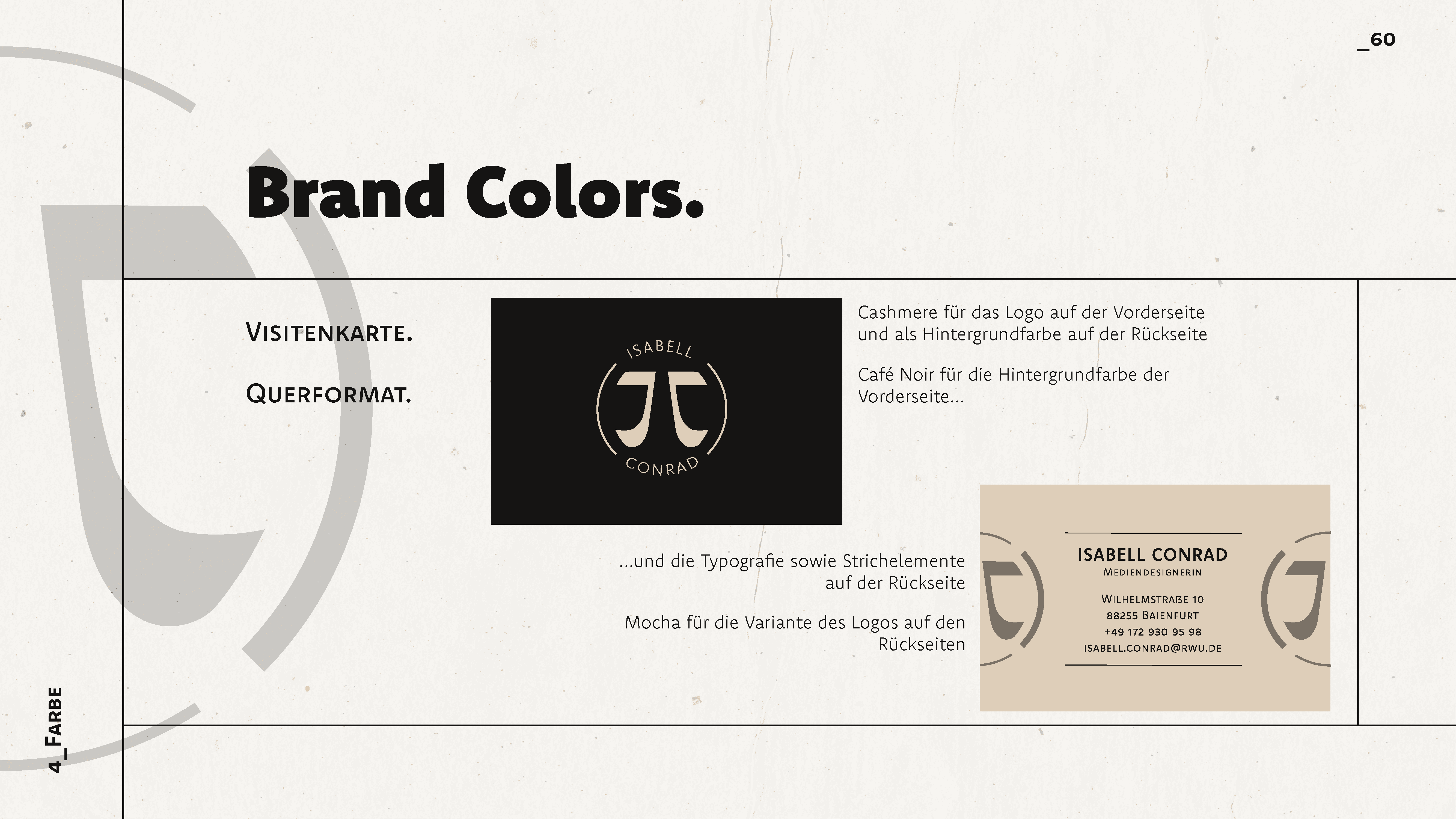 Branding Isabell 21